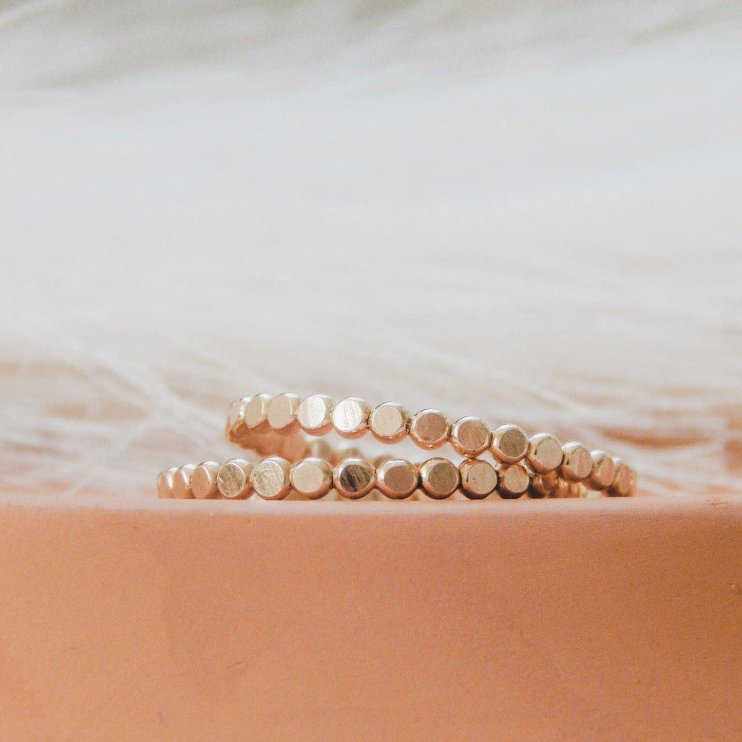 Pebble Stacking Ring - Waterproof, Hypoallergenic, Dainty