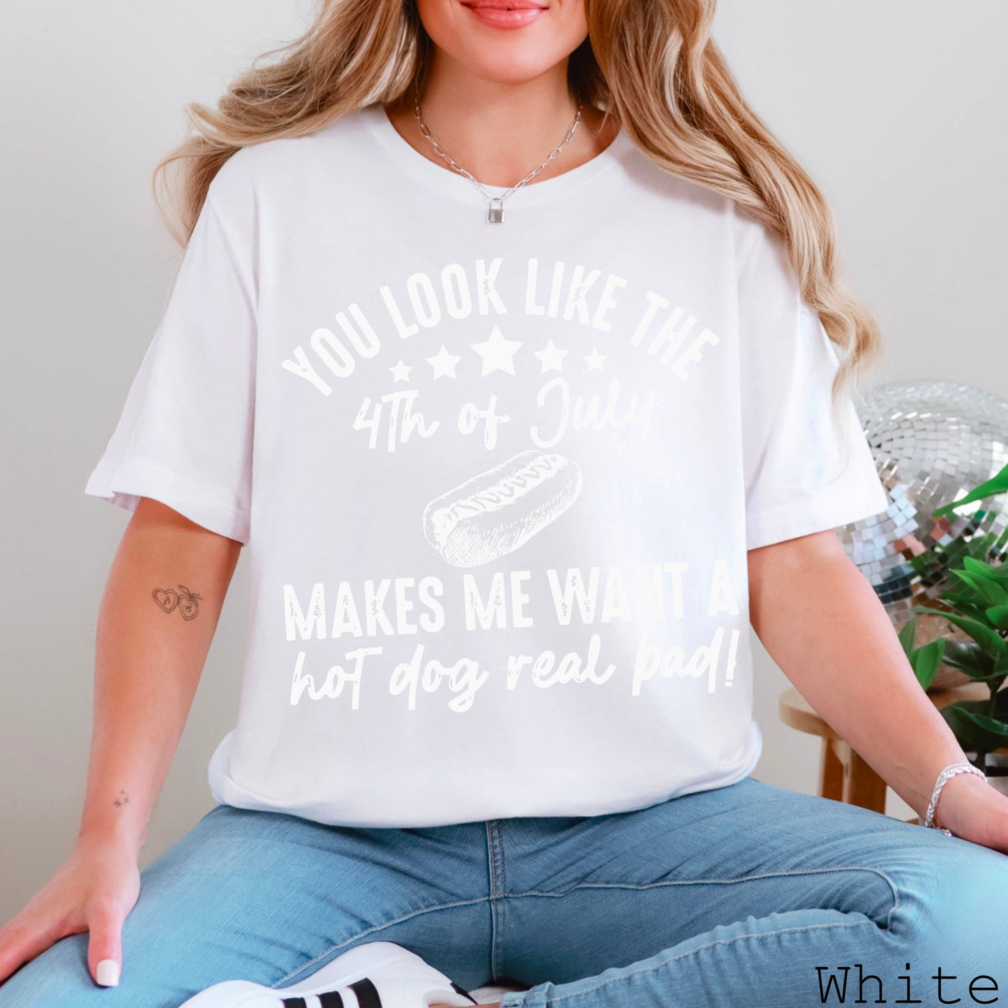 You Look Like The 4th Of July Graphic Tee | Bella Canvas