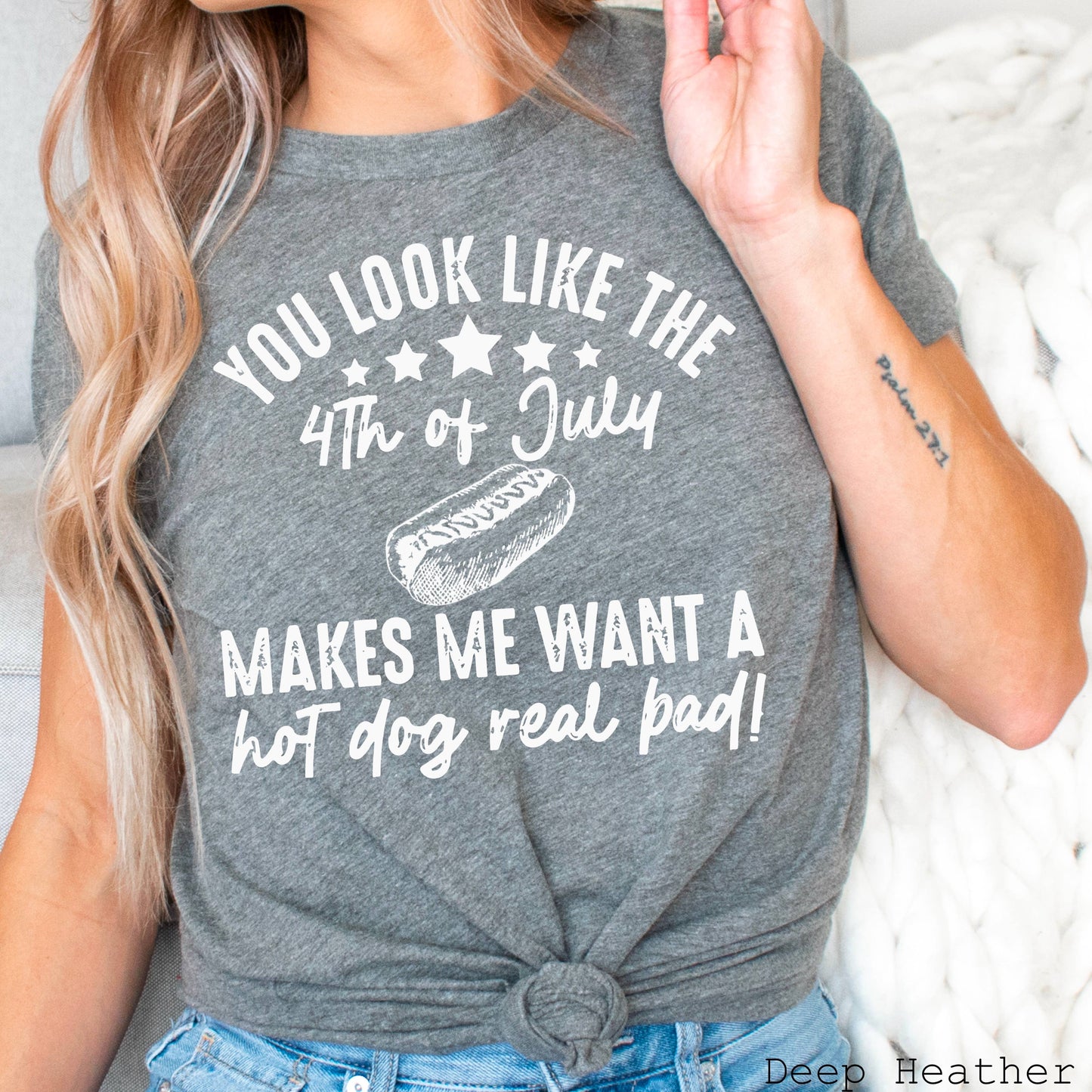 You Look Like The 4th Of July Graphic Tee | Bella Canvas