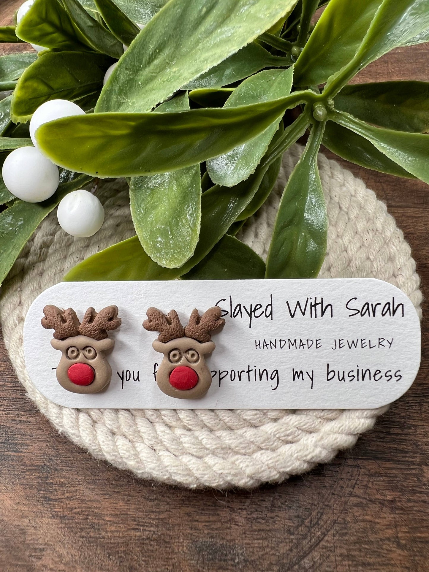 Reindeer Studs