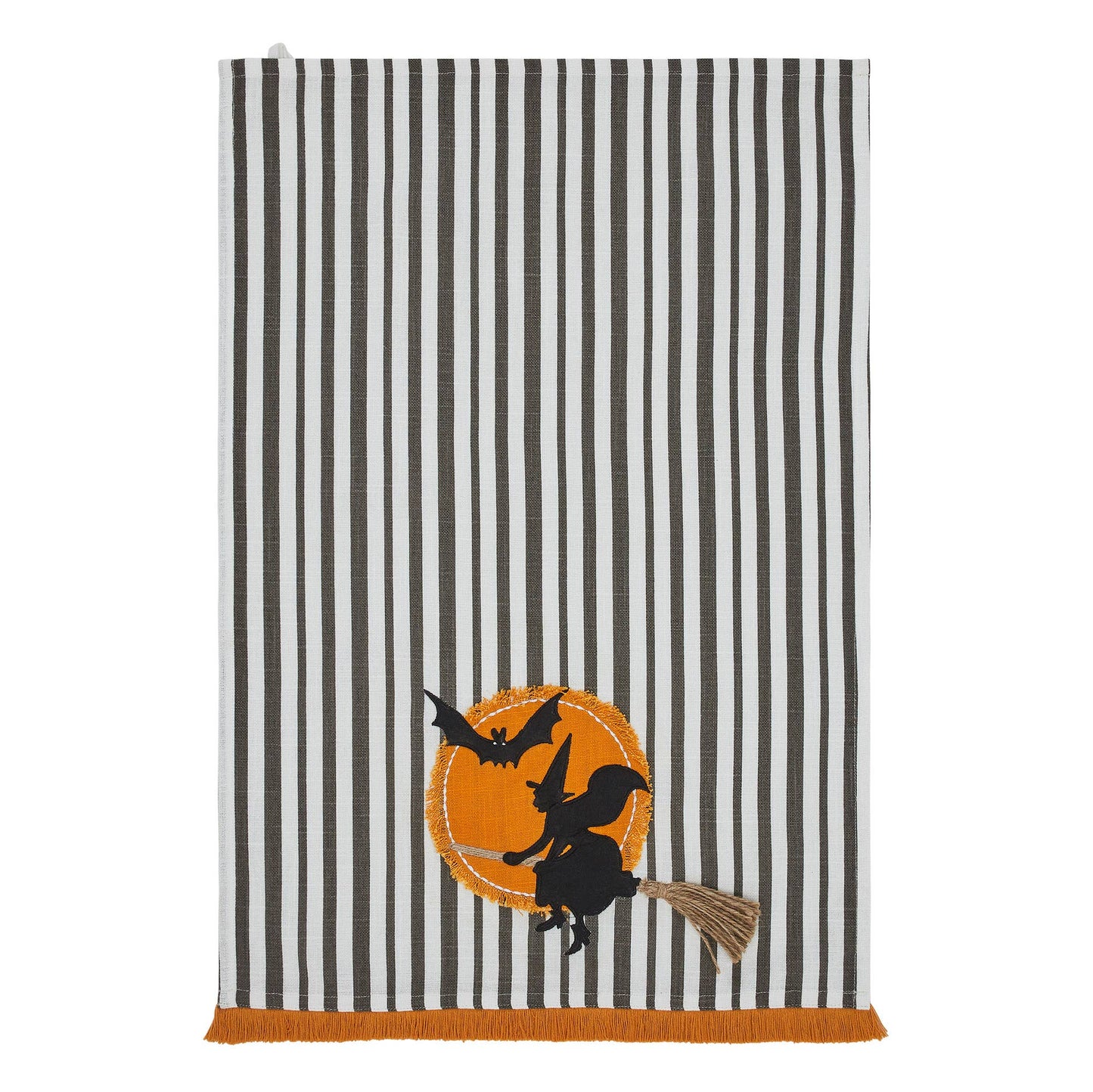 Witching Hour Spooky Halloween Kitchen & Dish Towel, 19x28 Decorative Cotton Towel