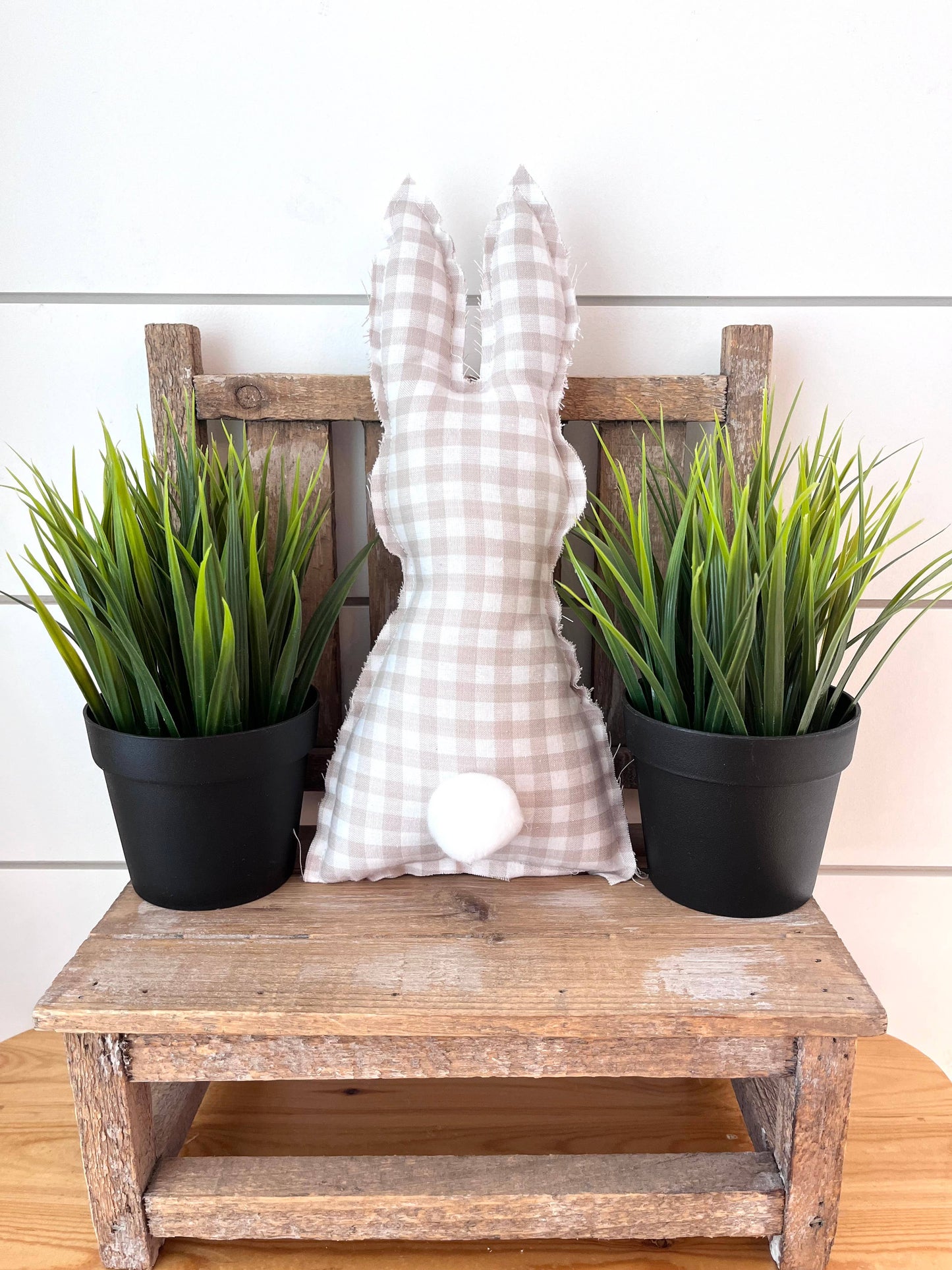 Rustic Spring Easter Cottontail Bunnies