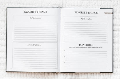 Travel Journal | Adventure Keepsake | Trip Adventure Book