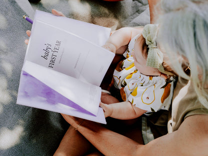 Baby's First Year Memory Book & Photo Album | Mother's Day