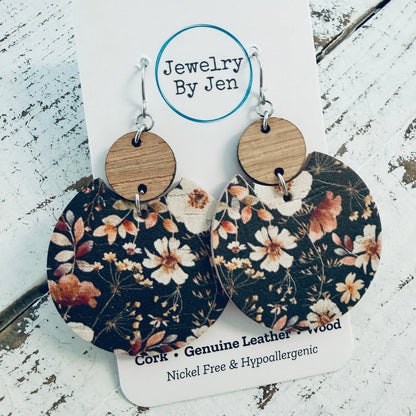 Luna Earrings: Blooming In Autumn
