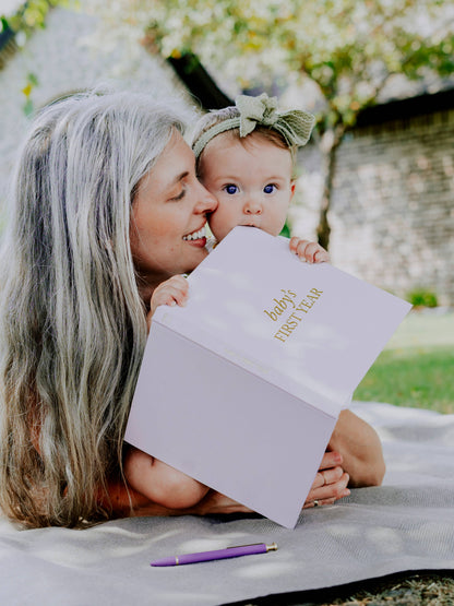 Baby's First Year Memory Book & Photo Album | Mother's Day