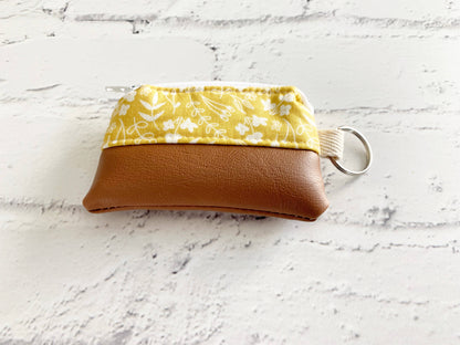 Keychain Pouch, Coin Purse, Small Zipper Pouch