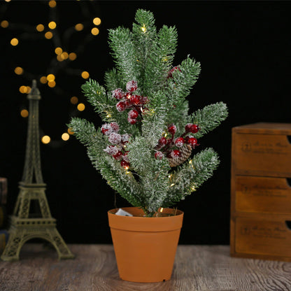 SINT 19" Artificial Small Christmas Tree with Light