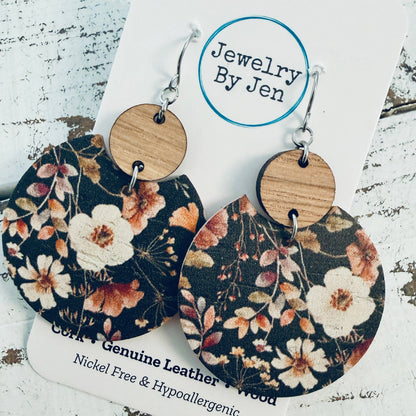 Luna Earrings: Blooming In Autumn