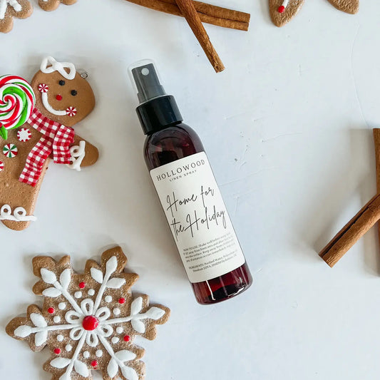 HOME FOR THE HOLIDAYS | 4 OZ | HOLIDAY | LINEN SPRAY