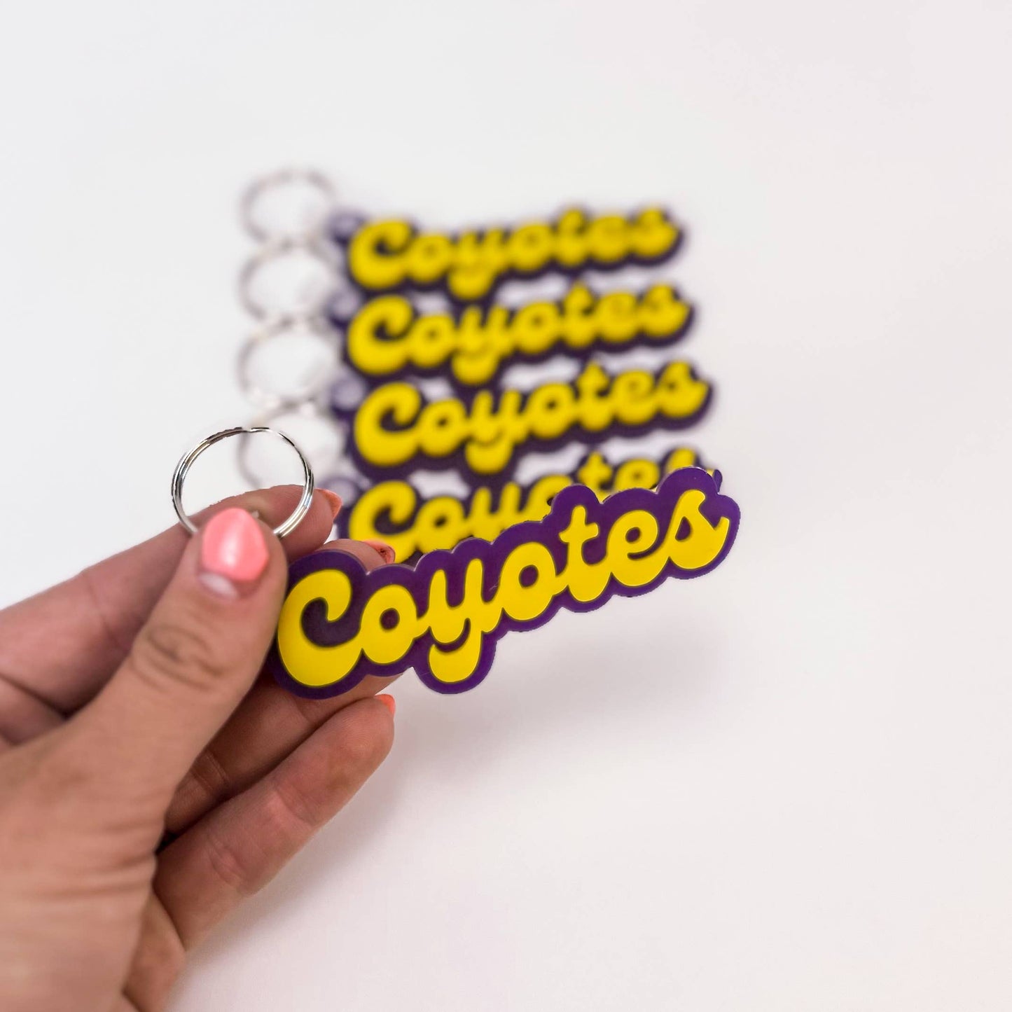 CUSTOM School Spirit Acrylic Keychain