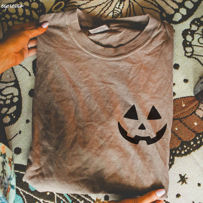 Jack-O-Lantern Face Tee *7 Colors (S-3X)