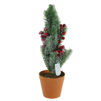 SINT 19" Artificial Small Christmas Tree with Light
