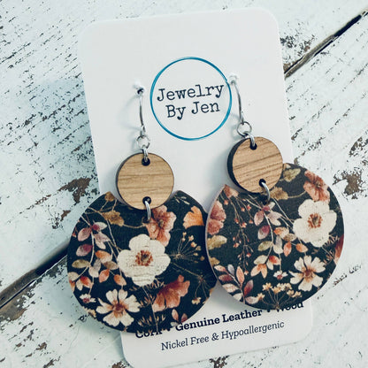 Luna Earrings: Blooming In Autumn