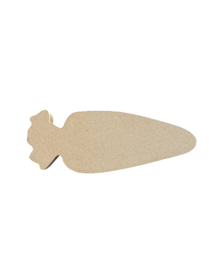 Primitive/Rustic Wood Carrot - Spring Country Decor