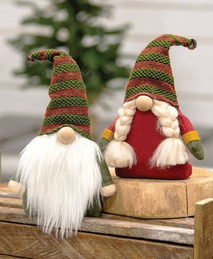 Small Cozy Couple Gnome Doll, 2 Assorted