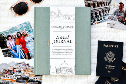 Travel Journal | Adventure Keepsake | Trip Adventure Book