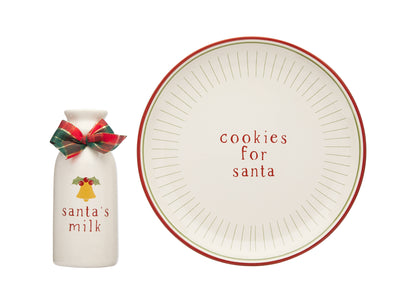 Santa Holiday And Christmas Cookie Set