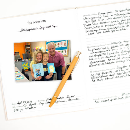 Grandparent Memory Book & Photo Album | Christmas Gift