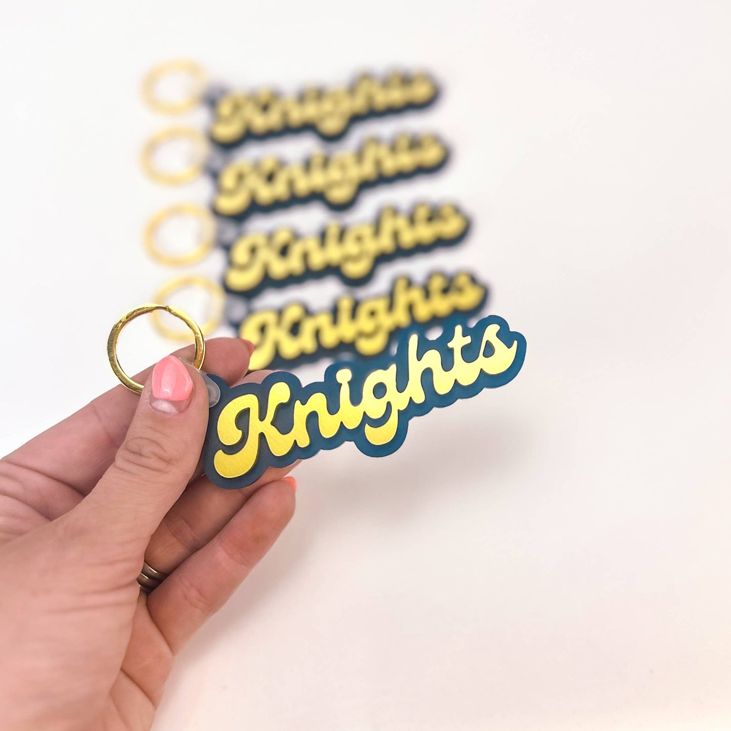 CUSTOM School Spirit Acrylic Keychain