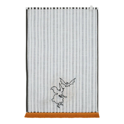 Witching Hour Spooky Halloween Kitchen & Dish Towel, 19x28 Decorative Cotton Towel