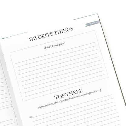 Travel Journal | Adventure Keepsake | Trip Adventure Book