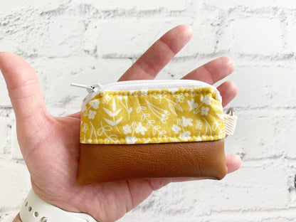 Keychain Pouch, Coin Purse, Small Zipper Pouch