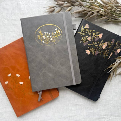 One of a Kind Lined Journal, Faux Leather Journal