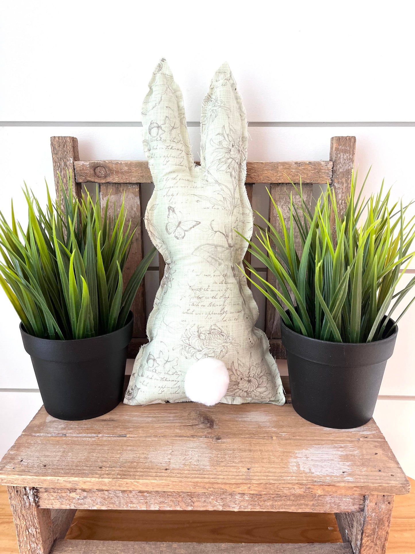 Rustic Spring Easter Cottontail Bunnies