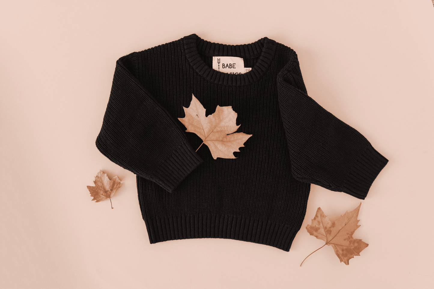 Cozy Knit Baby Sweater