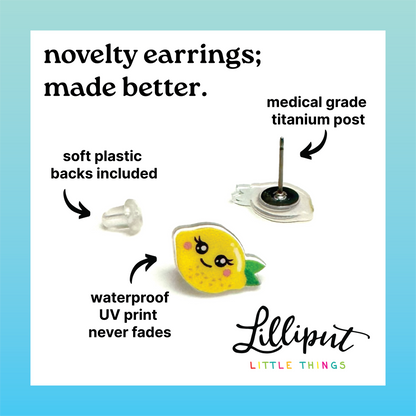 Ladybug Earrings // Kids Earrings