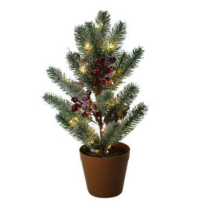 SINT 19" Artificial Small Christmas Tree with Light