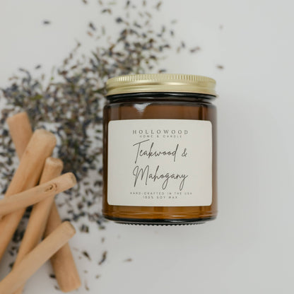 TEAKWOOD & MAHOGANY | MEN’S COLLECTION | CANDLE