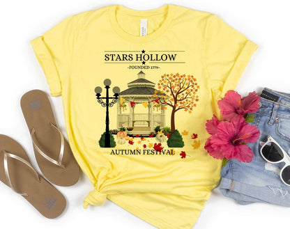 Star Hollow - Fall Gilmore Inspired T-Shirt