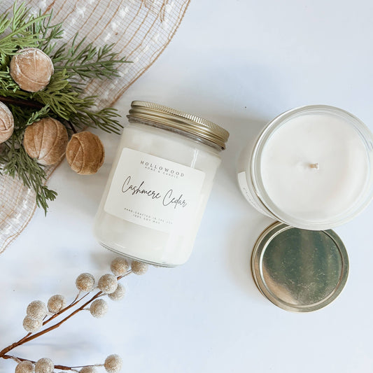 CASHMERE CEDAR | HOLIDAY CANDLE | 100% SOY WAX | 13 OZ