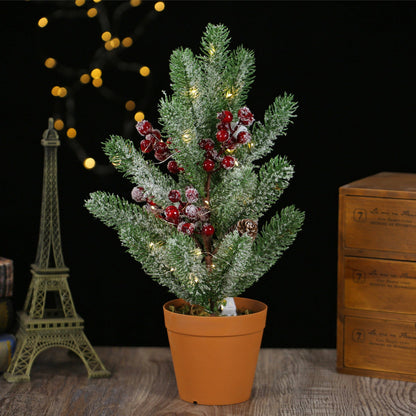 SINT 19" Artificial Small Christmas Tree with Light