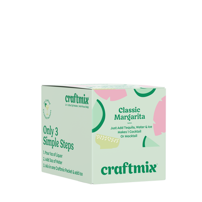 Classic Margarita Cocktail / Mocktail Mixer - 24ct Caddy