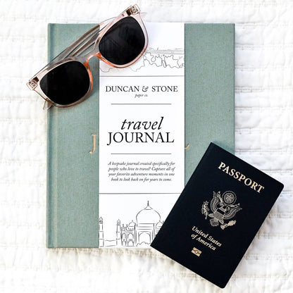Travel Journal | Adventure Keepsake | Trip Adventure Book