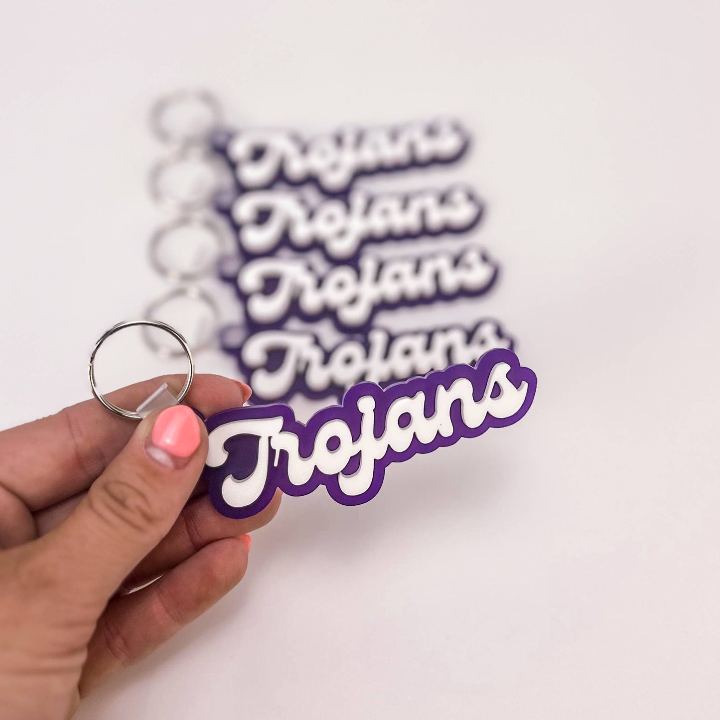 CUSTOM School Spirit Acrylic Keychain