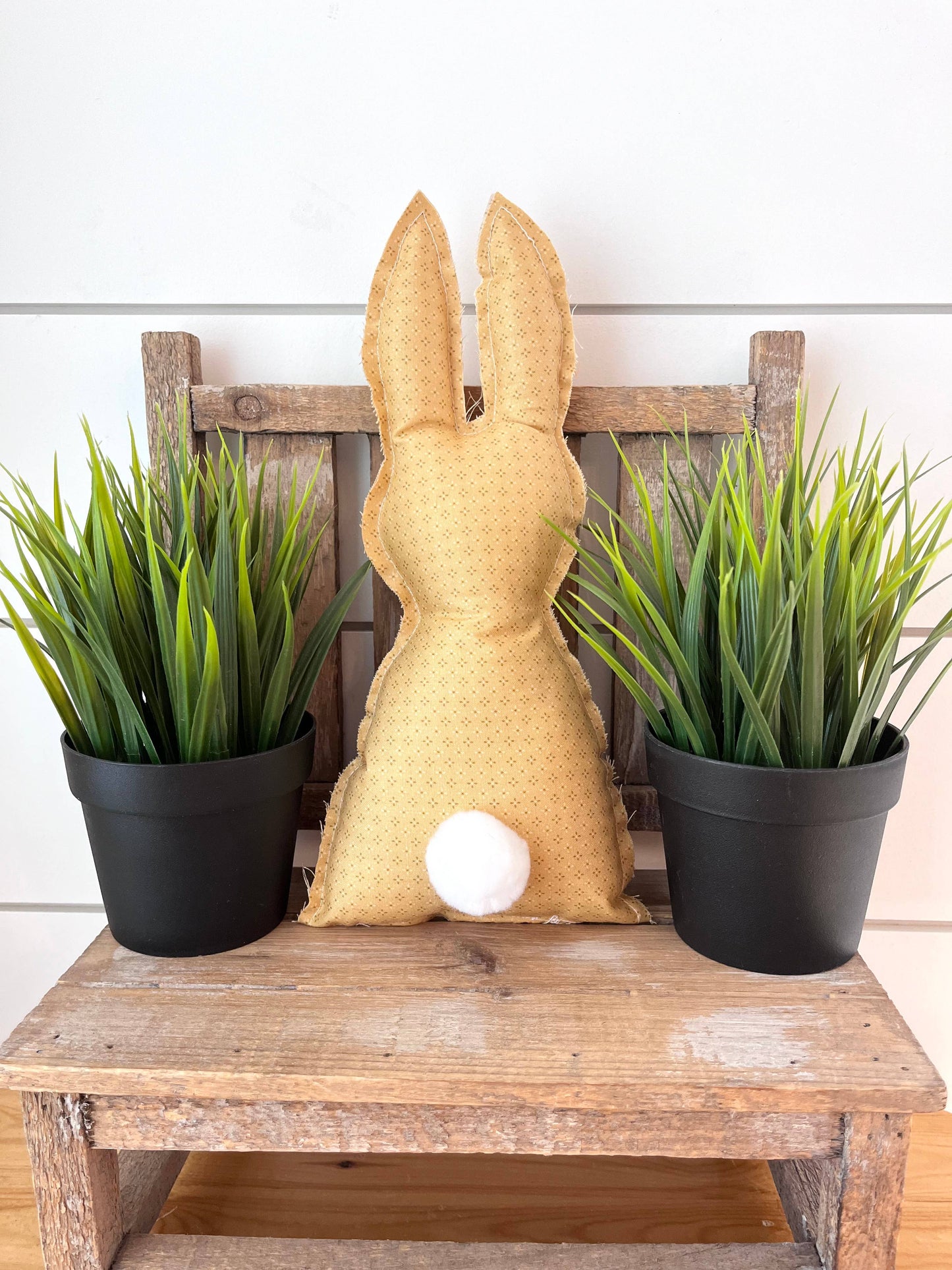 Rustic Spring Easter Cottontail Bunnies