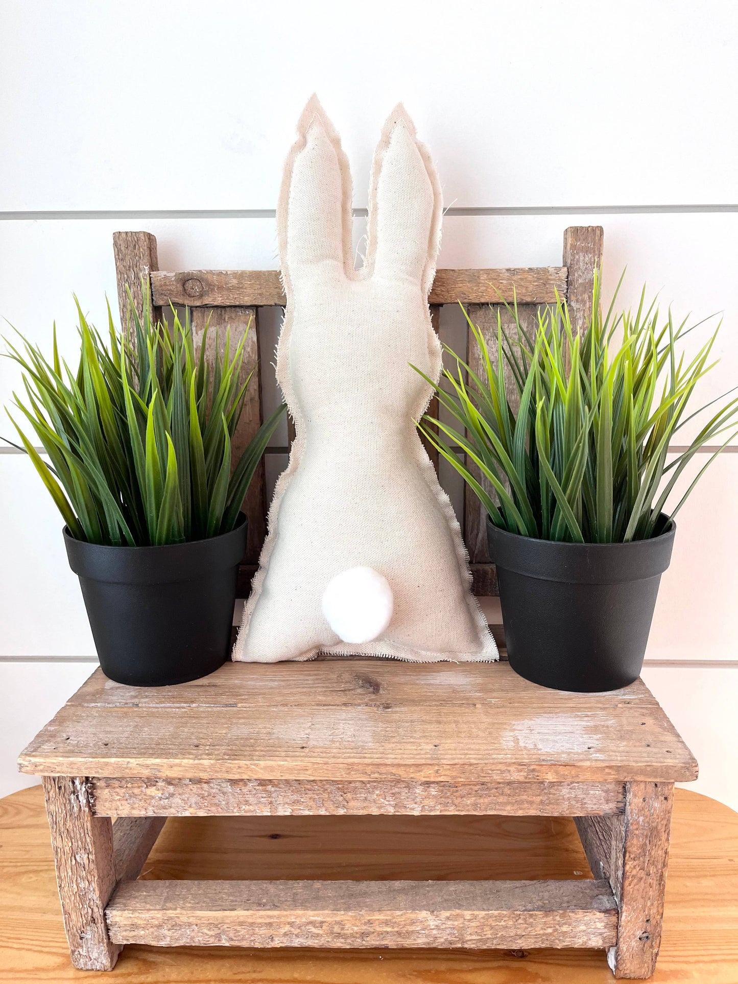 Rustic Spring Easter Cottontail Bunnies