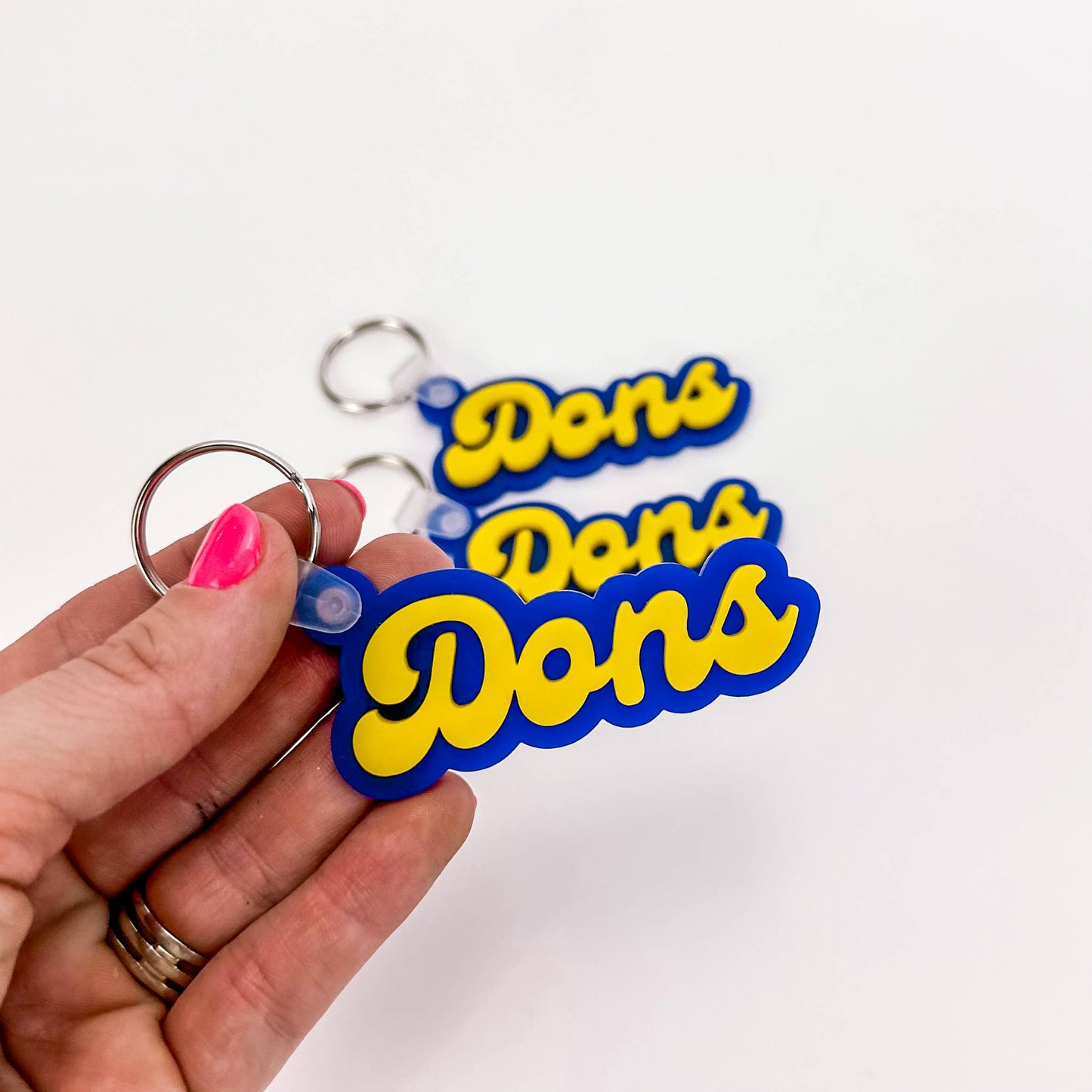 CUSTOM School Spirit Acrylic Keychain