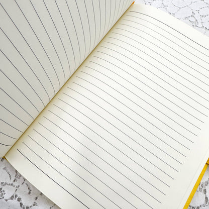 One of a Kind Lined Journal, Faux Leather Journal