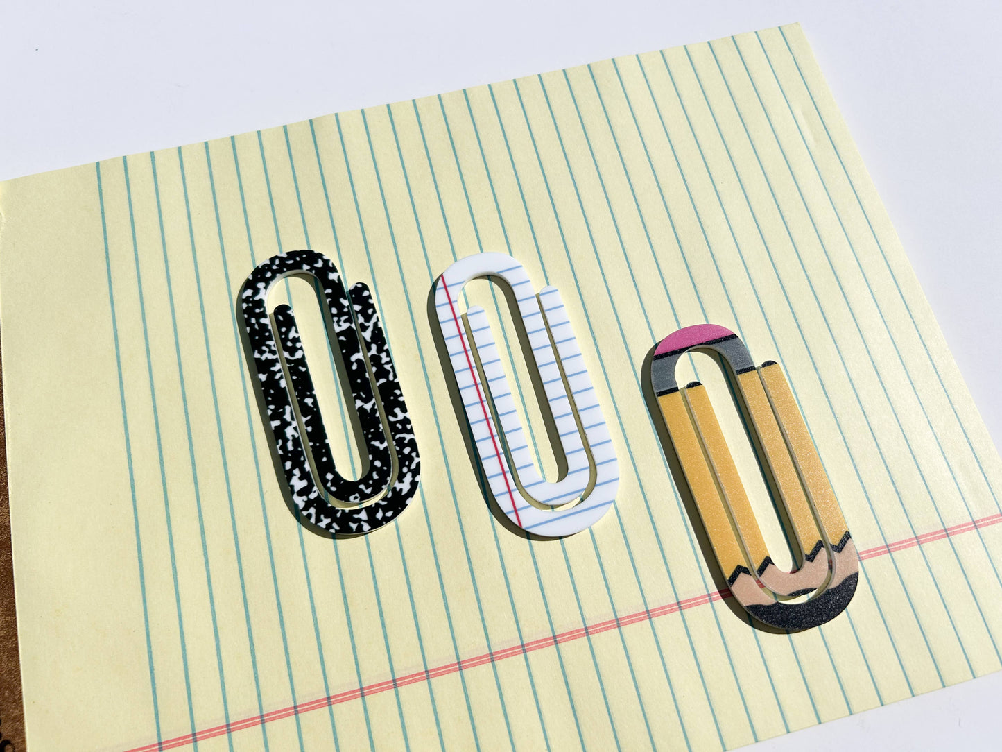 Teacher Paperclip Bookmark set, bookmark gift for teacher,