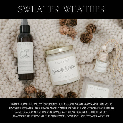 SWEATER WEATHER | FALL | 8 OZ CANDLE
