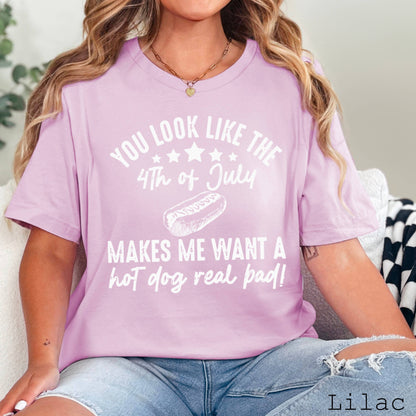 You Look Like The 4th Of July Graphic Tee  | Bella Canvas