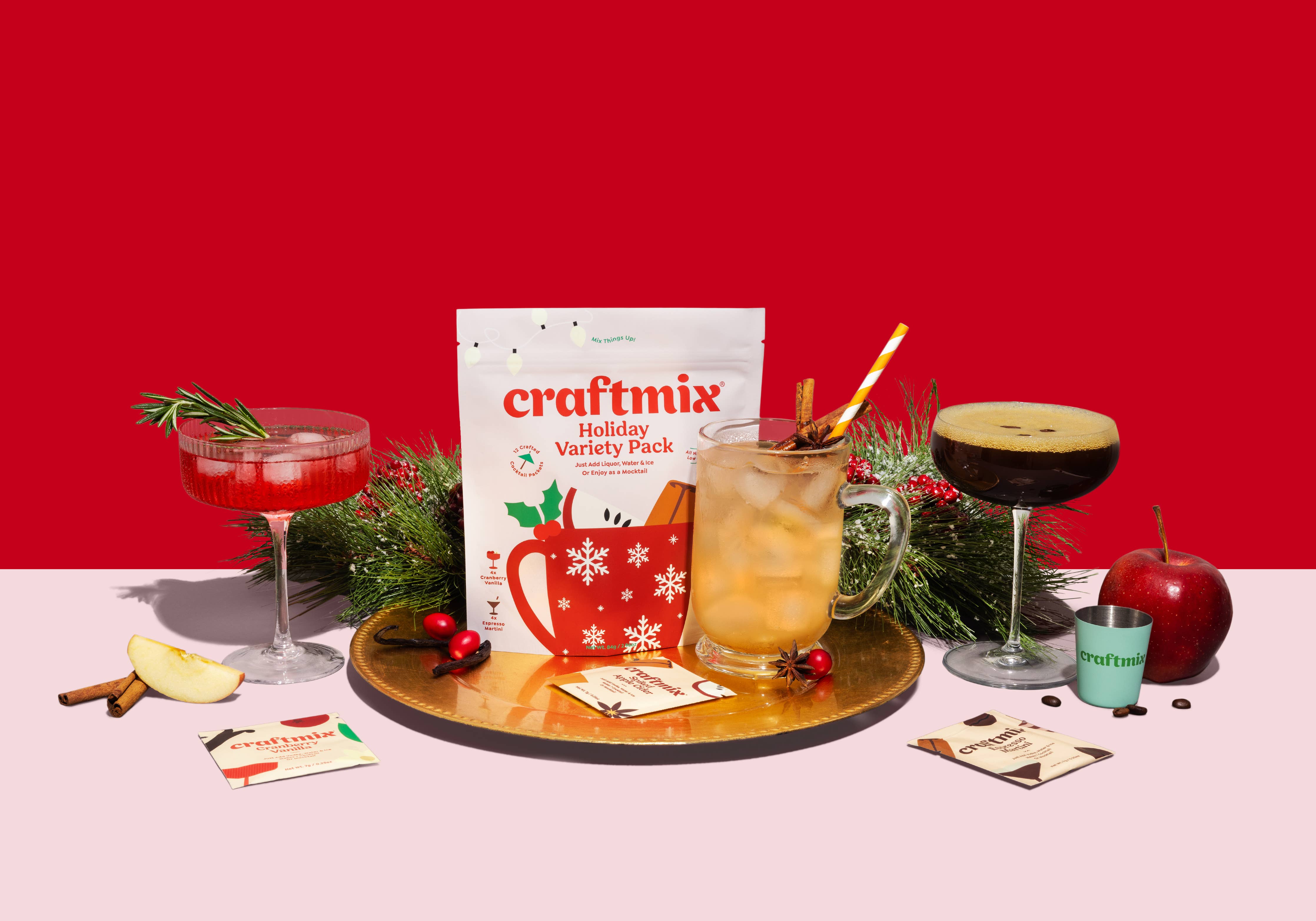 Seasonal Variety Pack Cocktail Mixers - 12 Serving Multipack – The ...
