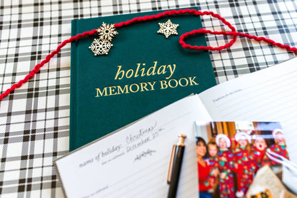 Holiday Memory Book & Family Keepsake | Memory Scrapbook