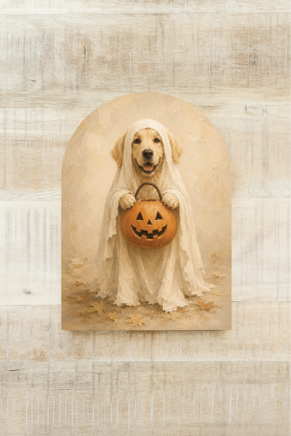 Golden Retriever Halloween, Arch