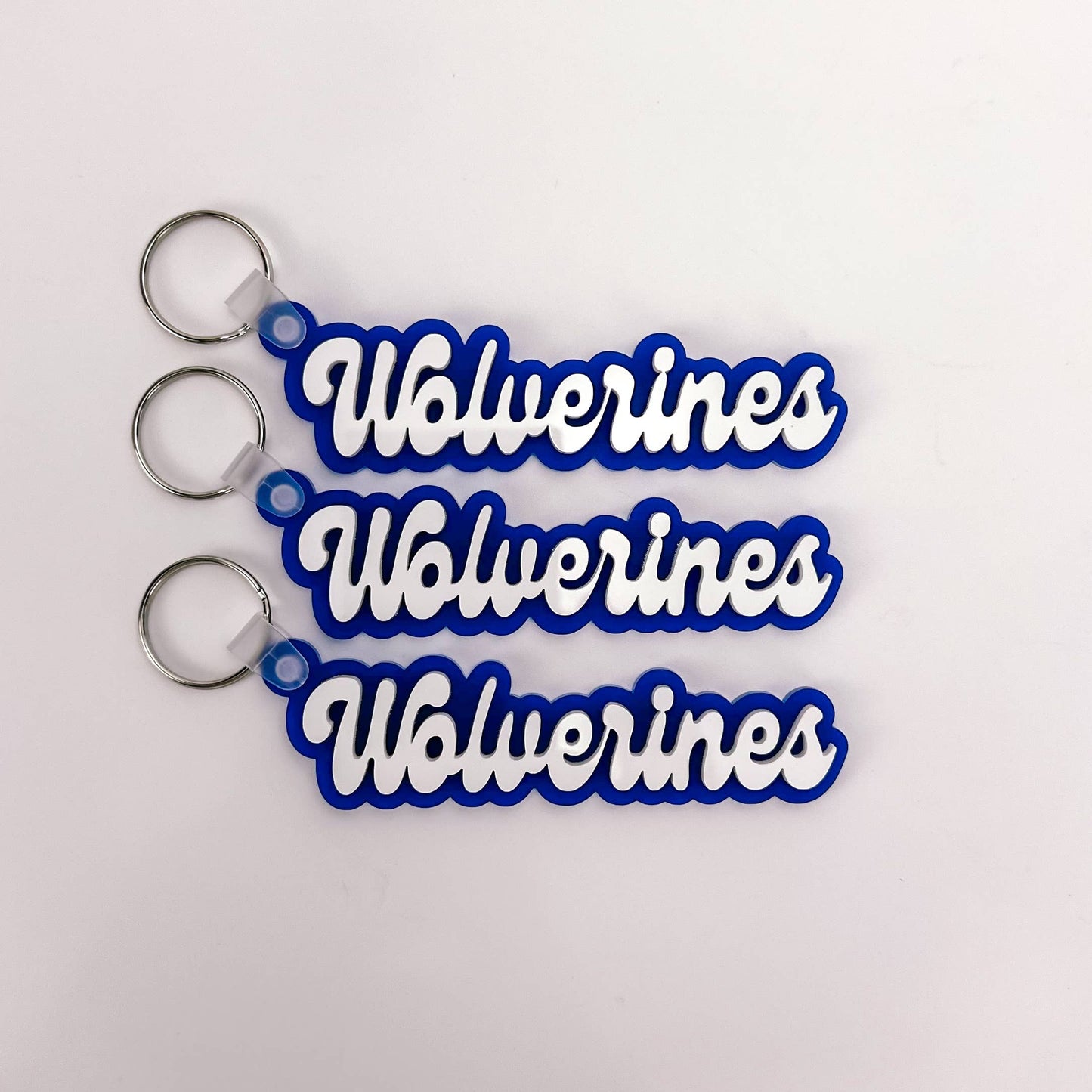 CUSTOM School Spirit Acrylic Keychain